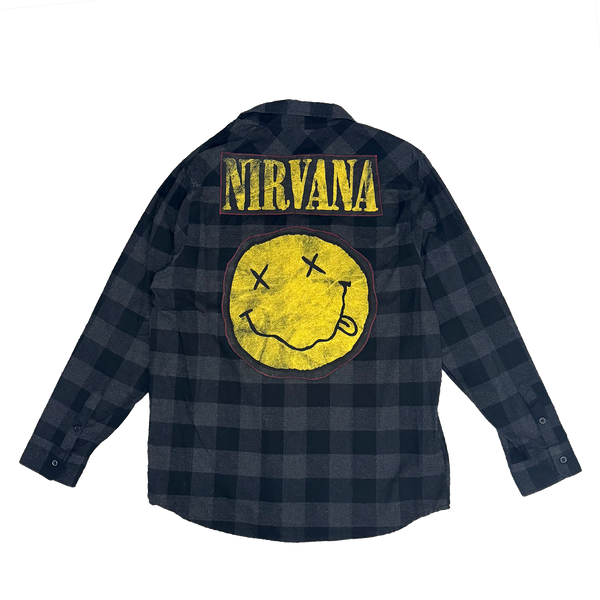 Nirvana Smiley One-Off Flannel