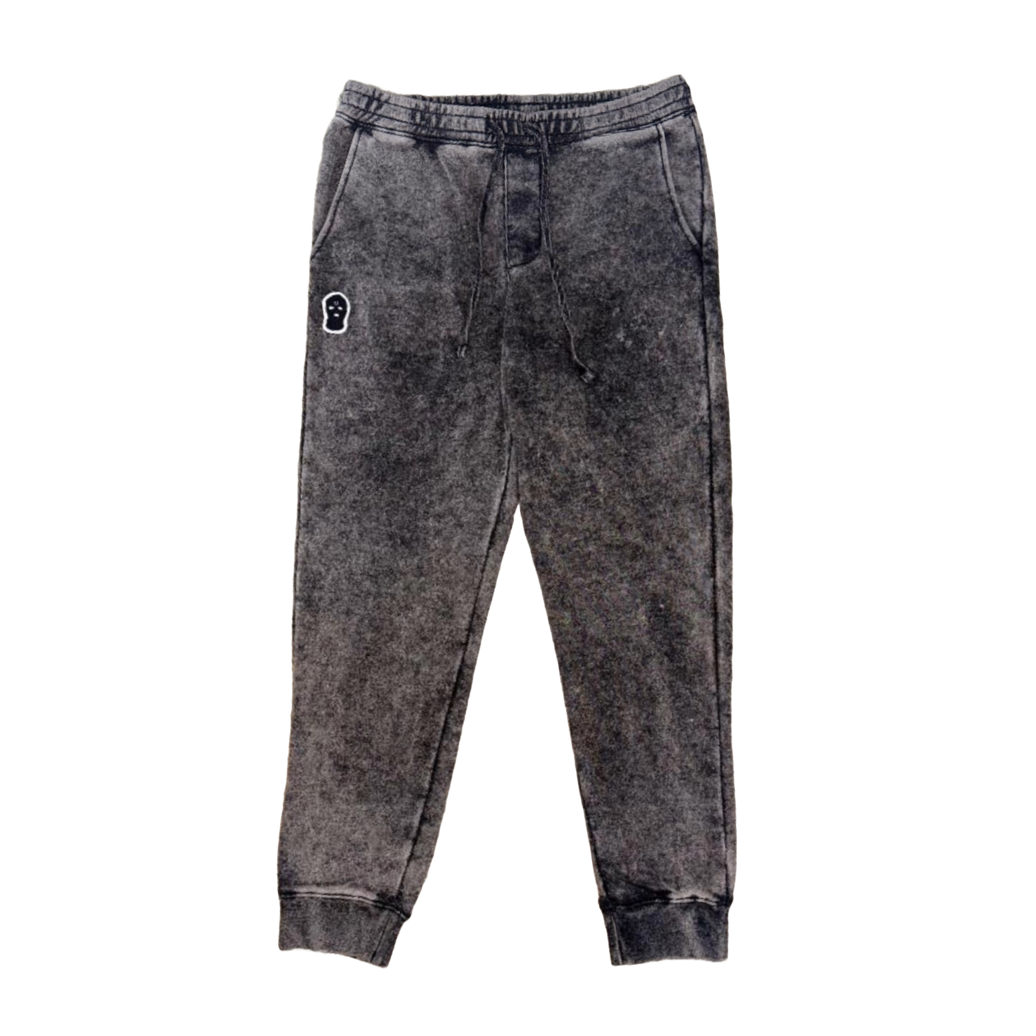 Balaclava Embroidered Mineral Wash Sweatpants – Pick Pocket