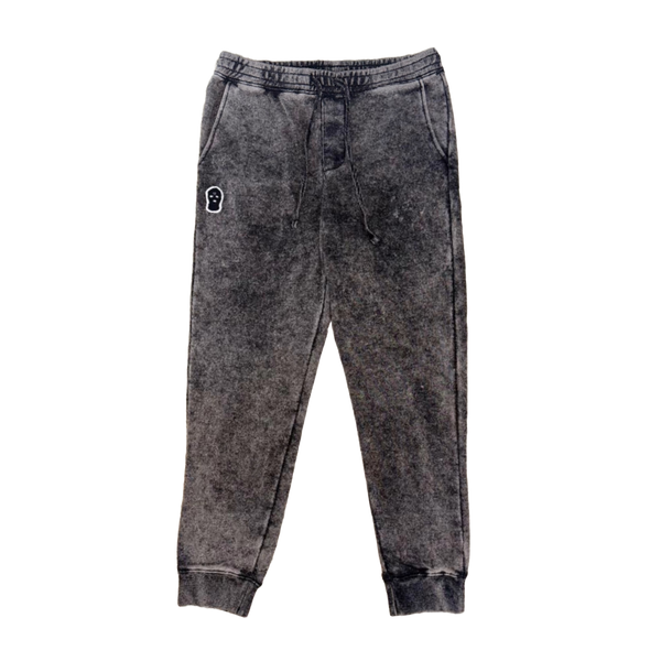 Balaclava Embroidered Mineral Wash Sweatpants