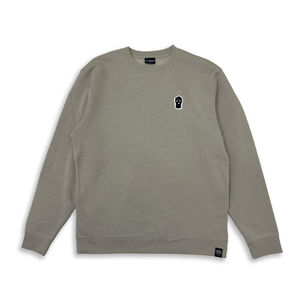 Balaclava Crewneck Sweatshirt - Cement