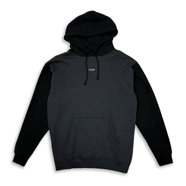 Balaclava Felt Patch Hoodie - Two-Tone