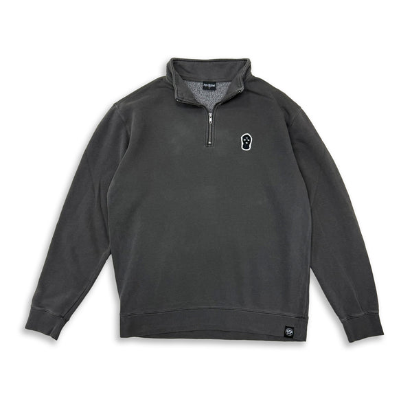 Balaclava 3/4 Zip Sweatshirt - Asphalt