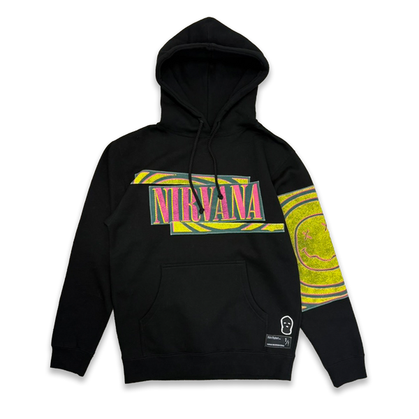Nirvana Smiley One-Off Hoodie