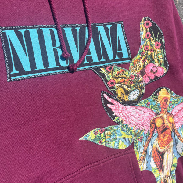 Nirvana Floral Utero One-Off Hoodie